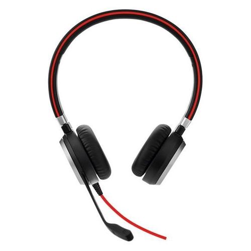 Jabra Evolve 40 UC stereo - Micro-casque - sur-oreille - filaire - jack 3,5mm