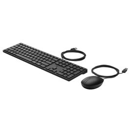 HP Desktop 320MK - Ensemble clavier et souris - full size - USB - Français - noir