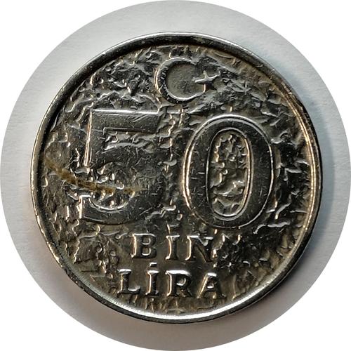 Monnaie Turquie - 2000 - 50 Bin Lira - La633