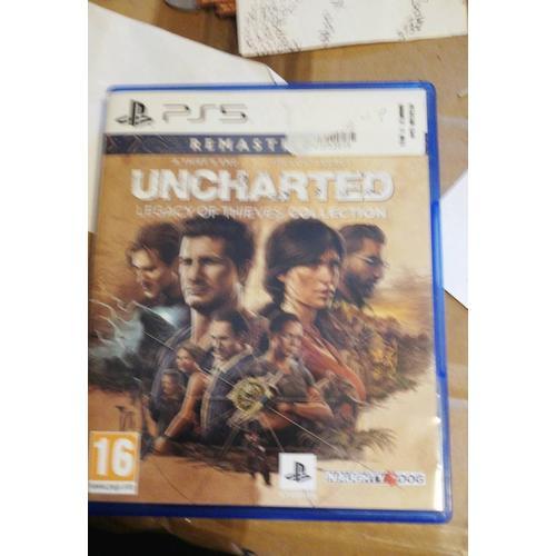 Jeux Ps5 Uncharted Legacy Of Thieves Collection Remastered