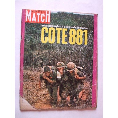 Paris Match  N° 944 : Cote 881