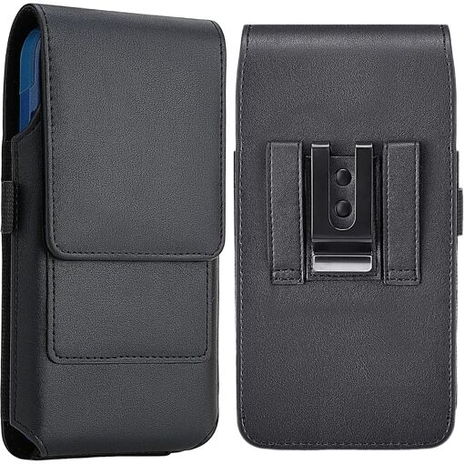 iPhone 16/15 Pro Max Cell Phone Vertical Belt Case iPhone 14 Pro Ma...