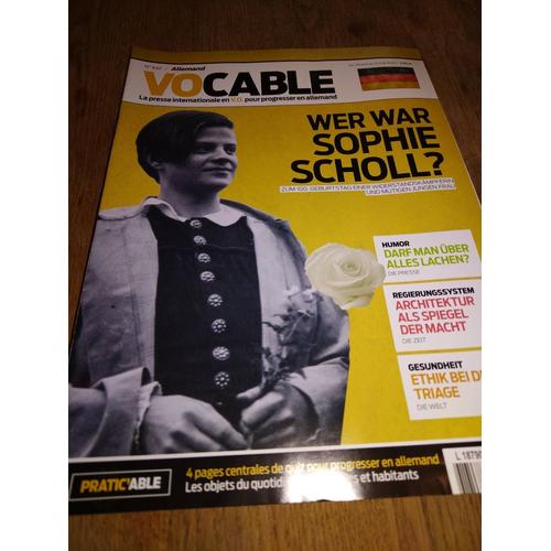 Magazine Vocable Allemand N 840