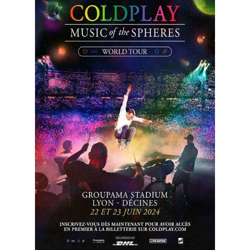 Coldplay Lyon 22 Juin