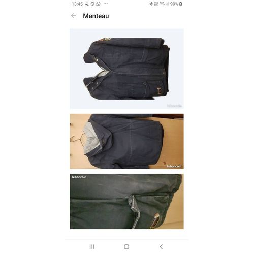 Manteau Sergent Major Enfant