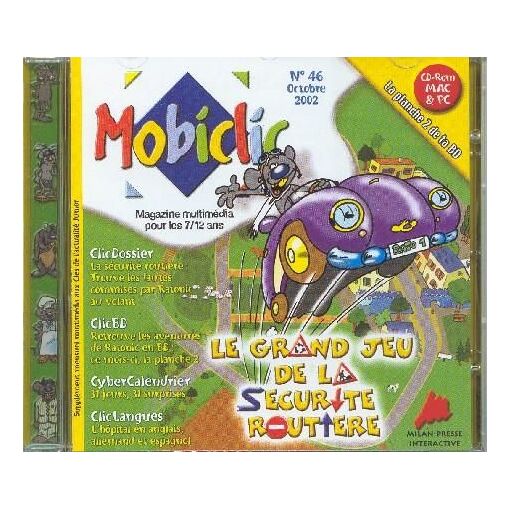 CD-ROM Mobiclic N°118 'Tous Fous De Manga' - 2009 - PC/Mac - Bon état - Origine France