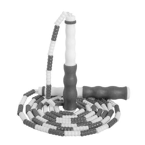 Corde À Sauter À Perles Souples Avec Section Réglable, Corde À Sauter Sans Enchevêtrement, Équipement De Sport De Fitness Noir
