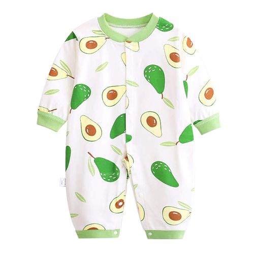 Barboteuse Bébé Garçon Fille Nouveau-Né Pyjama Combinaison Combinaison Pyjama Longue Manches Vêtements De Nuit 0-12 Mois 0 À 3 Mois Avocat
