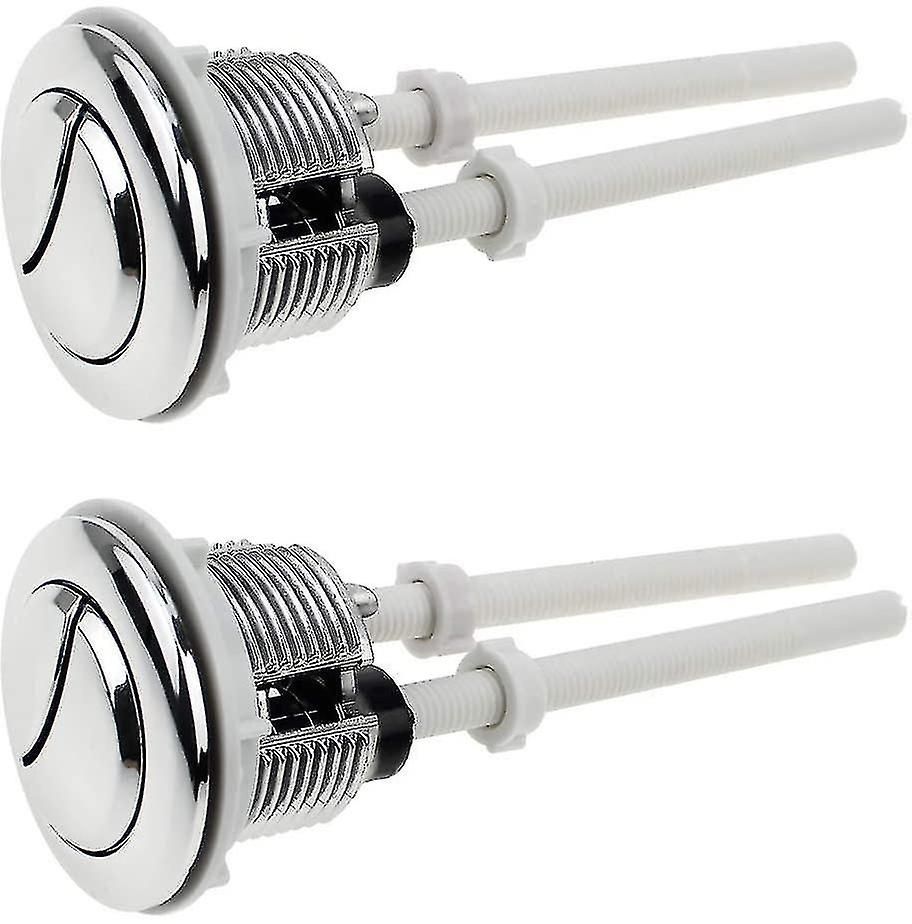 Boutons poussoirs de toilette, 2 pices, double bouton de ch...