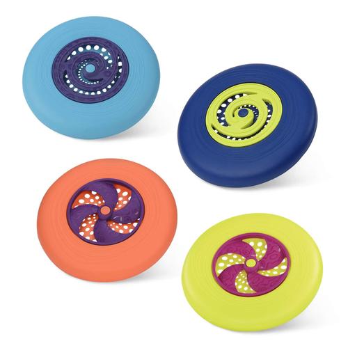 B Toys By Battat B Toys Flying Colorful Outdoor Sports Games Kids Frisbee Set For Backyard Park Beach 4 Years Disc-Oh Bx1937z