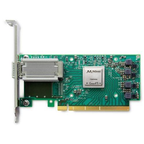 NVIDIA ConnectX-5 - Adaptateur réseau - PCIe 3.0 x16 - 100Gb Ethernet / 100Gb Infiniband QSFP28 x 1