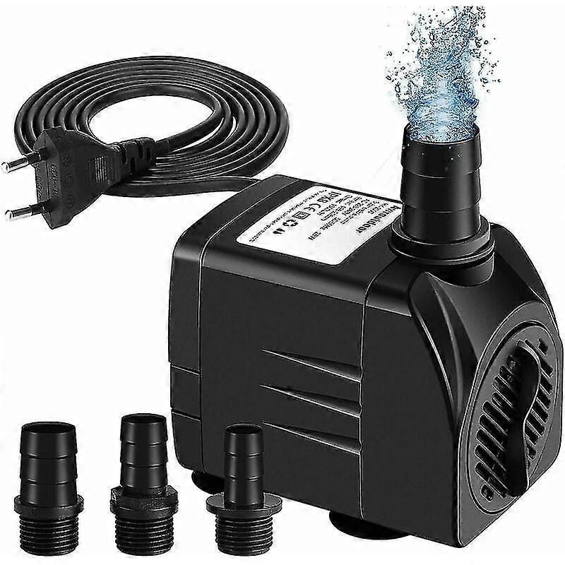 Pompe à eau submersible, mini pompe d'aquarium 65 W 3 000 l/h, pomp...