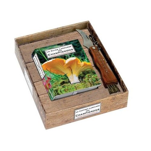 Le Coffret Larousse Des Champignons - 1 Livre Et 1 Couteau À Champignons