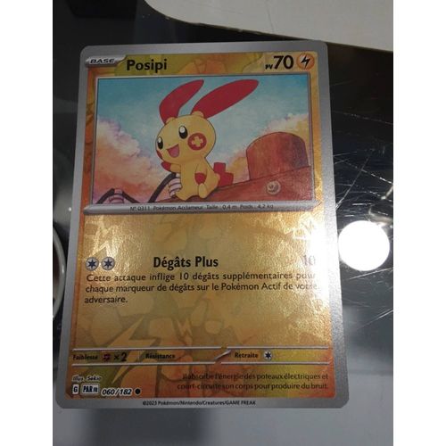 Carte Pokemon Posipi 060/182 Reverse Faille Paradoxe