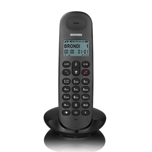 Brondi LOTUS Téléphone DECT Noir