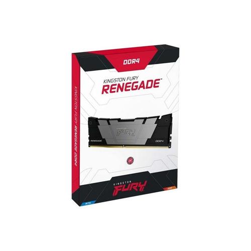 Kingston FURY Renegade - DDR4 - kit - 32 Go: 2 x 16 Go - DIMM 288 broches - 3600 MHz / PC4-28800 - CL16 - 1.35 V - mémoire sans tampon - non ECC - noir