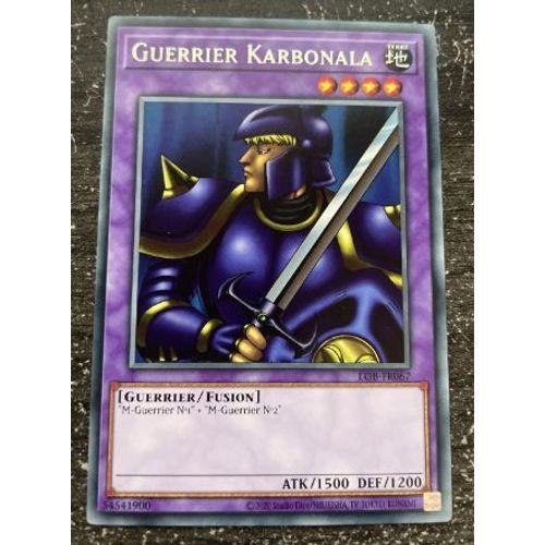 Yu Gi Oh Lob Fr067 Guerrier Karbonala Rare