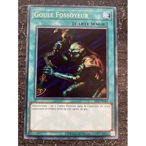 Yu Gi Oh Lob Fr065 Goule Fossoyeur Rare