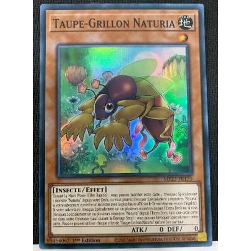 Yu Gi Oh Mp23 Fr170 Taupe-Grillon Naturia Super Rare