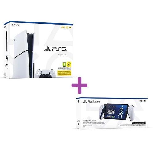Console Sony Playstation 5 Slim Edition Standard + Sony Playstation Portal Pour Ps5