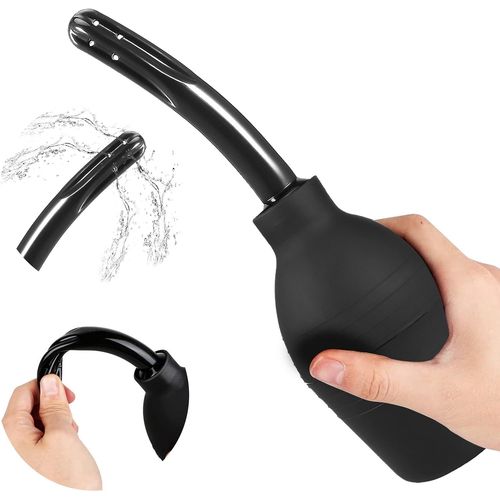 Poire De Lavement 310ml, Poire Lavement Anal, Douches Anale Et Vaginale Silicone Pour Nettoyage Du Côlon