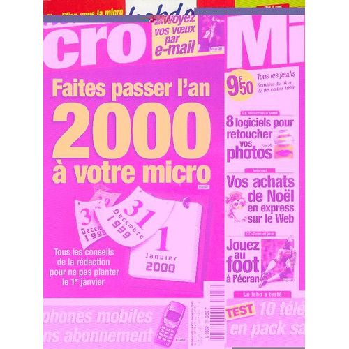 Micro Hebdo N° 87 : Faites Passer L'an 2000 A Votre Micro