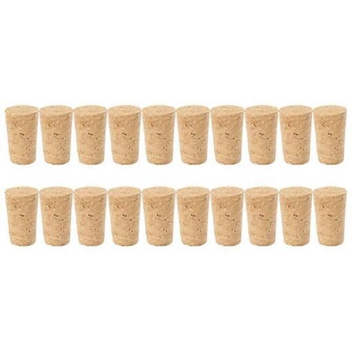20pcs Bouchons Effilés Bouchons Bouchon De Vin Bouchon D'étanchéité...