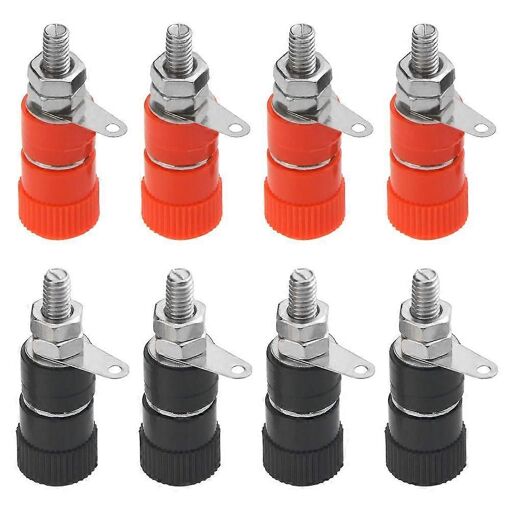 10 PCS bornes bornes 4mm prise banane 4mm connecteur de borne pour ...
