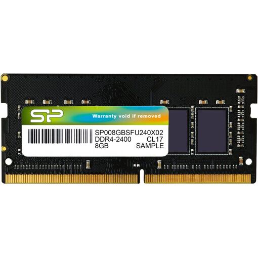 SILICON POWER - DDR4 - module - 8 Go - SO DIMM 260 broches - 2400 MHz / PC4-19200 - CL17 - 1.2 V - mémoire sans tampon - non ECC