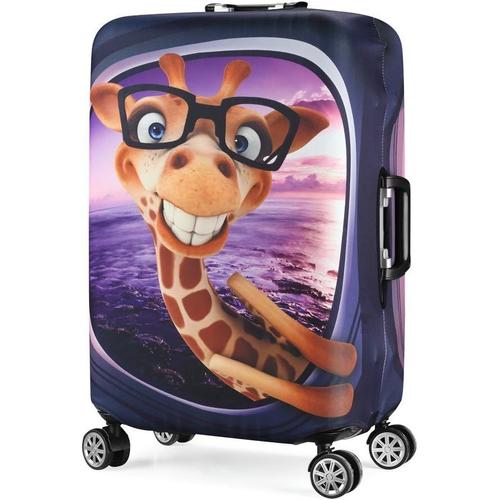 XL Girafe Résistant à l'eau Imprimer Trolley Case Housse De Protection Pour 30/31/32 Luggage Bagage Lavable Voyage Valise Protecteur