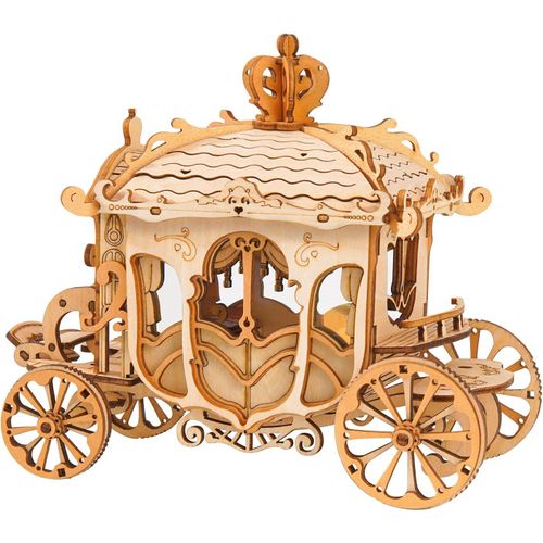 3d Bois Maquette Kits De Modèles En Bois De Chariot Pour Kits D'artisanat De Construction De Puzzle Pour Adultes Et Meilleurs Cadeaux D'anniversaire Pour Les Adolescents