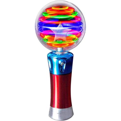 Bâton Lumineux À Main Led Mini Bâton Lumineux Jouets Enfants Baguette Magique Rougeoyante Avec Boule Led Bâton Lumineux Clignotant Jouets Pour Enfants Baguette (A)