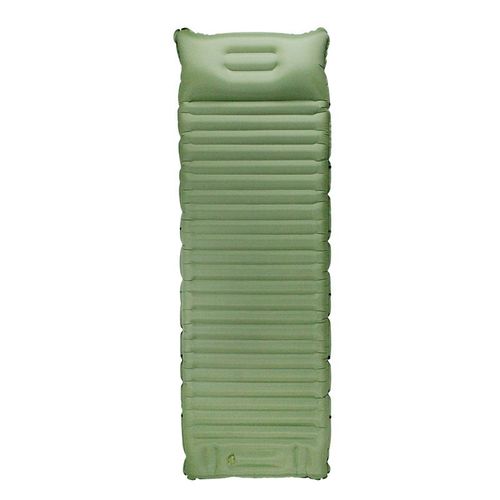 Matelas De Camping Avec Pompe À Pied, Épaisseur Améliorée Tapis De Couchage Autogonflant, Matelas Randonnée Avec Oreiller, Matelas Gonflable Ultraléger Pour Camping,Tente,Randonnée