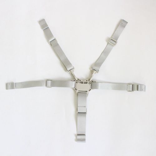 Ceinture De Sécurité De Siège D'enfant 5 Points Gris Harnais Cinq Points Sangle De Poussette Ceinture De Harnais De Bébé Ceinture De Sécurité Universel Pour Poussette Pour Chaise Haute Enfant