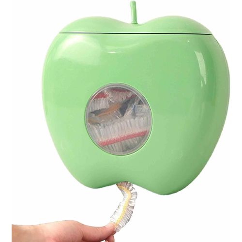 Boîte De Rangement Jetable Pour Couvertures Alimentaires | 100 Sachets Couvertures Alimentaires | Récipient Sacs Conservation Frais Mural Réutilisable | Porte-Distributeur Sac Film Alimentaire Mignon