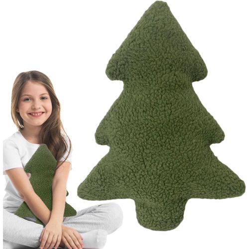 Coussin Doux Pour Arbre De Noël ? Forme De Diamant, Jouet En Peluche En Forme D'arbre De Noël, Coussin De Fête De Vacances Pour Canapé, Salon, Chambre À Coucher