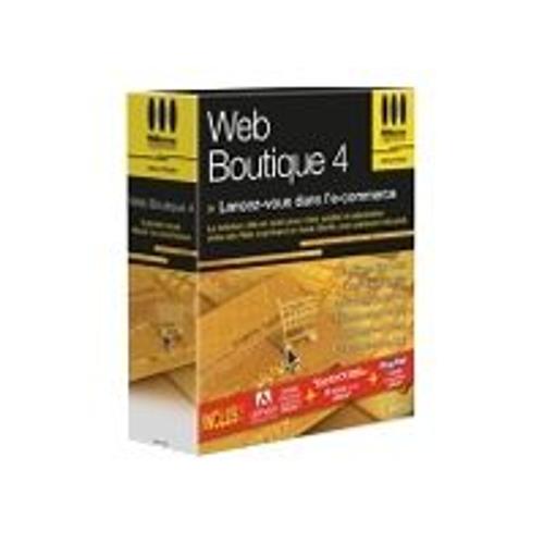 Web Boutique - (V. 4) - Version Boîte - 1 Utilisateur - Win - Français)