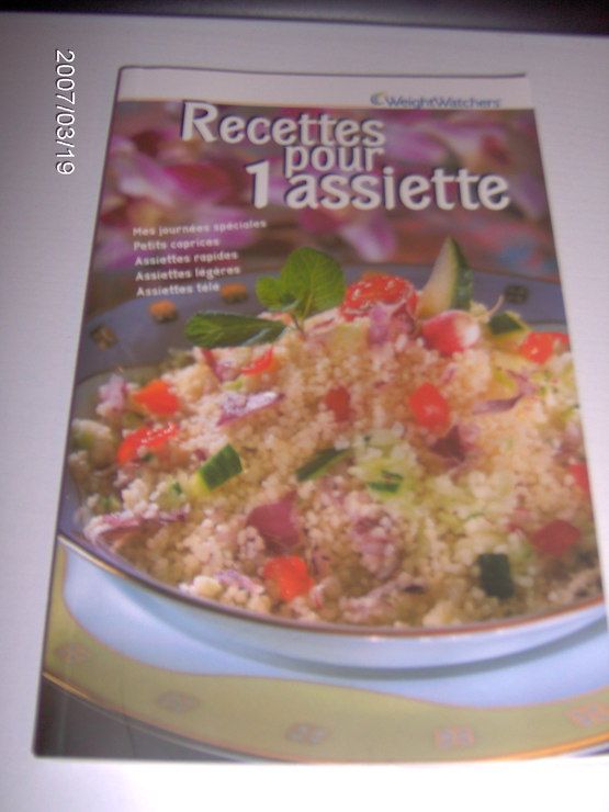 Recette Pour Une Assiette