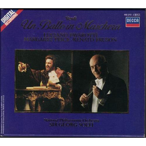 Verdi : Un Ballo In Maschera - Pavarotti Luciano - Bruson Renato - Price Margaret