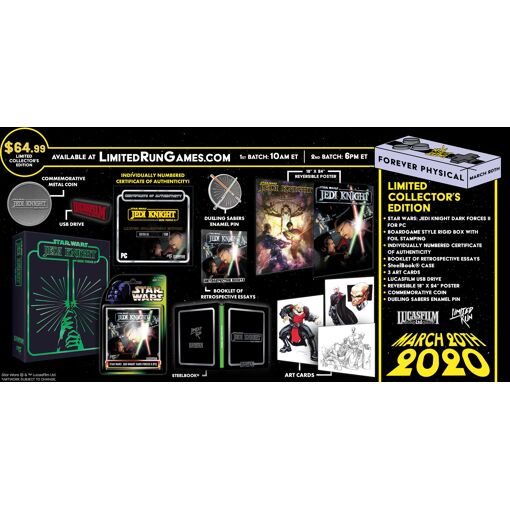 Star Wars Jedi Knight: Dark Forces II - Édition Collector PC Limited Run - NEUF