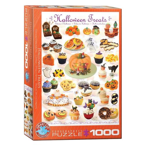 Puzzle Eurographics - Sussigkeiten Zu Halloween, 1000 Pièces