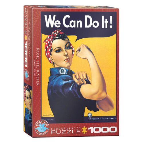 Puzzle Eurographics - Rosie La Riveteuse : Nous Pouvons Le Faire !, 1000 Pièces