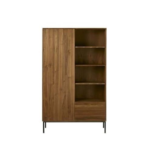 Bois Dessus Bois Dessous - Lina  Armoire En Teck Massif 110 Cm  - Marron