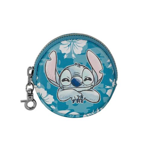 Lilo et Stitch Aloha Porte-monnaie Cookie, Bleu