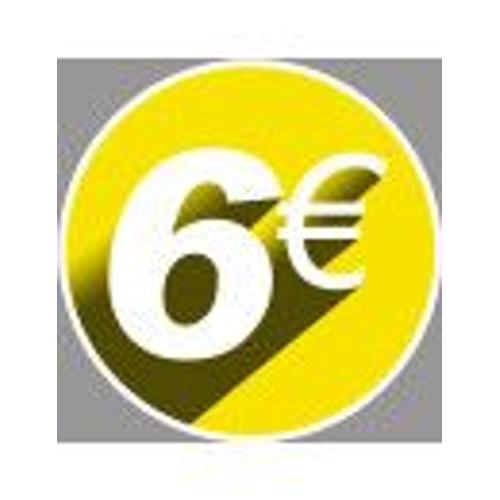 6 Euros - 15cm - Sticker/Autocollant