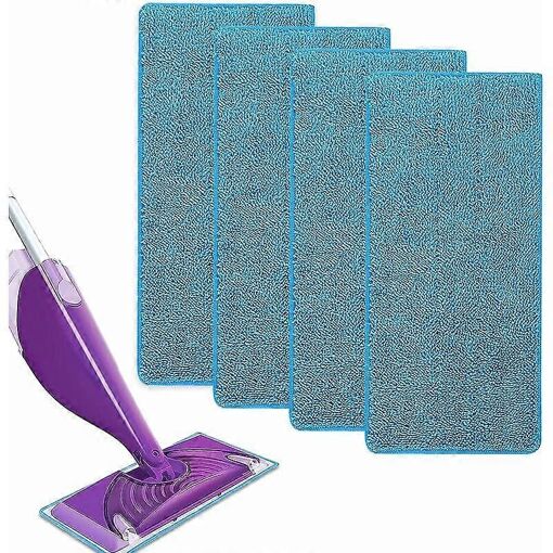 Réutilisable Pour Swiffer Wetjet Spray Vadrouilles En Microfibre Po...