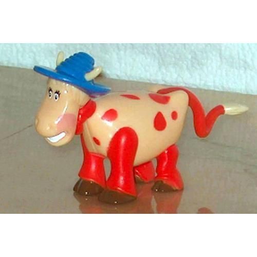 Kinder - Série : Le Manège Enchanté (2005) - Mpg S-309 / Mpg S309 : Figurine "Variante" N° 8a : La Vache Azalée