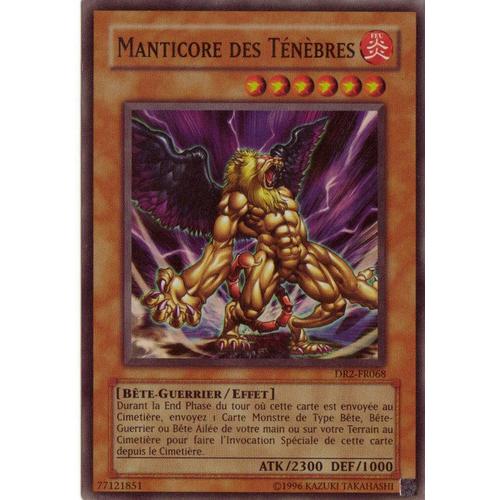 Manticore Des Ténébres Super Rare Dr2-Fr068