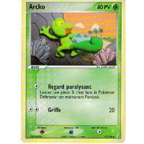 Arcko - 40 Pv - 67/100 - Ex Gardiens De Crystal