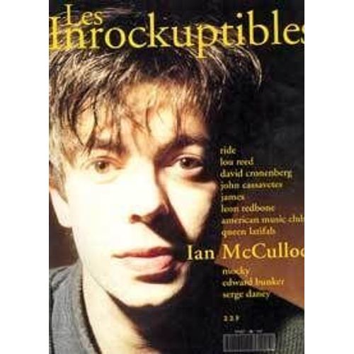 Les Inrockuptibles (Bimensuel)  N° 34 : Mars-Avril 1992, Ride, Lou Reed, David Cronenberg, John Cassavetes, James, Leon Redbone, American Music Club, Queen Latifah, Ian Mc Culloch, Mocky...